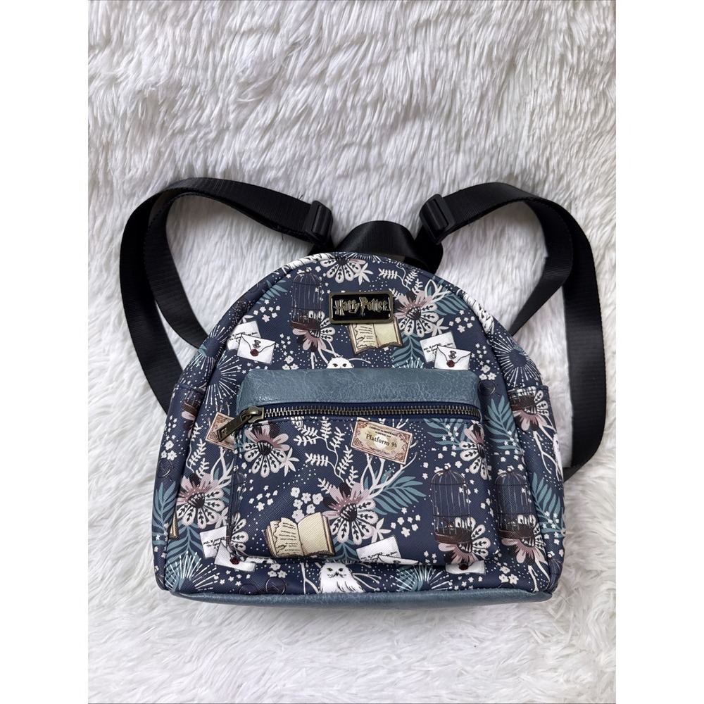 Harry Potter Forbidden Forest Hedwig Floral Mini‎ Backpack Bioworld